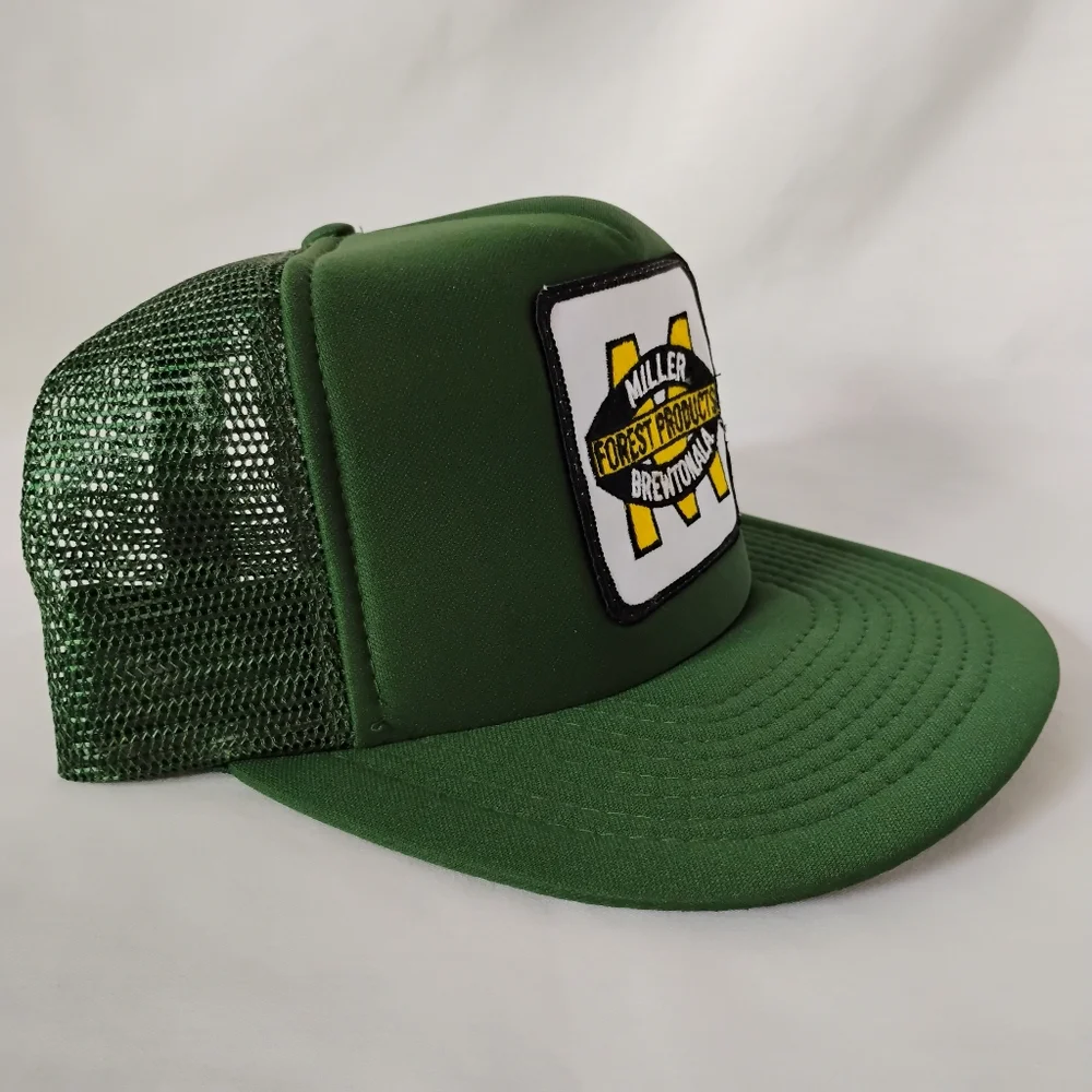 Vintage Miller Forest Products Brewton Alabama Green Milling Company Trucker Hat